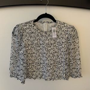 Aritzia Wilfred Tempest Blouse